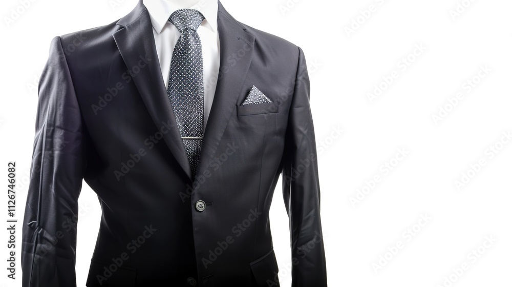 Suit isolated on white background Suit isolated on white background
