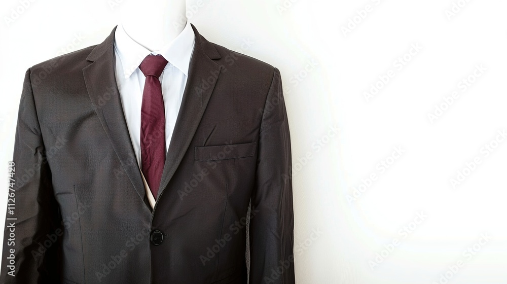 Suit isolated on white background Suit isolated on white background