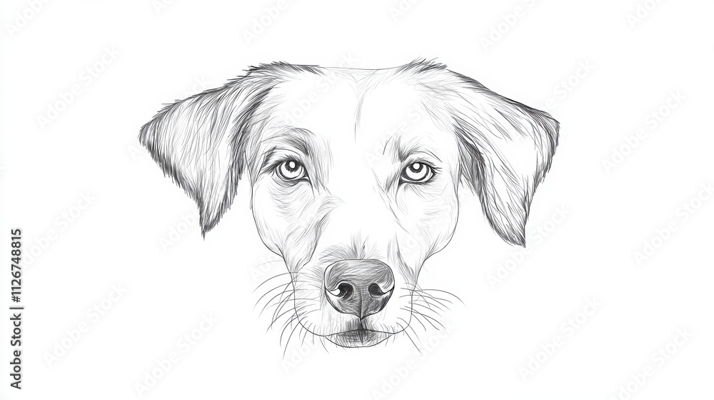 Hand-drawn sketches of a dog's face in various artistic styles, showcasing intricate line work and detailed expressions, ideal for pet lovers and design projects. Hand-drawn sketches of a dog's face in various artistic styles, showcasing intricate line work and detailed expressions, ideal for pet lovers and design projects.