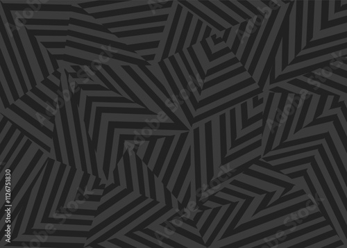 Abstract background with geometric triangle and stripe pattern. Abstract dazzle camouflage pattern
