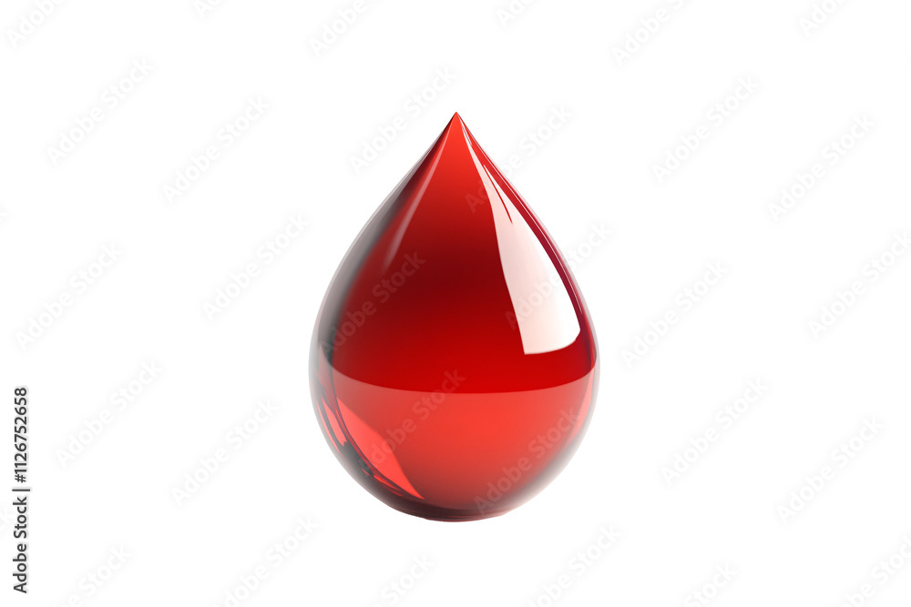 a red drop of blood a red drop of blood