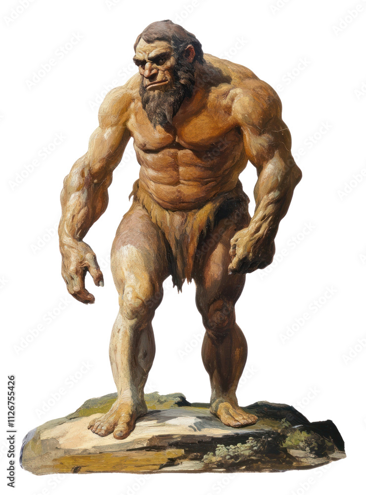PNG A Cyclop giant illustration art man. PNG A Cyclop giant illustration art man.