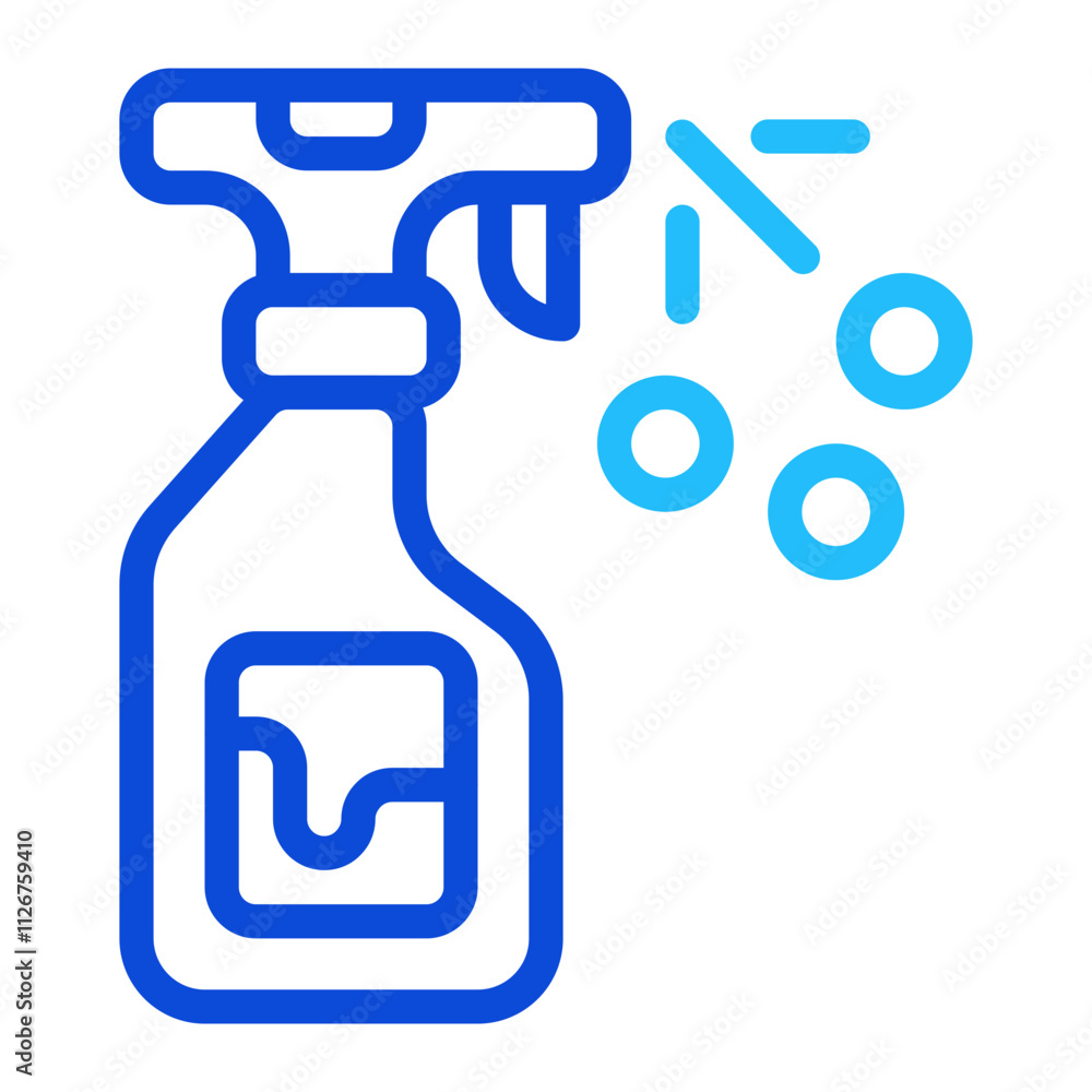 Glass Cleaner duoline icon Glass Cleaner duoline icon