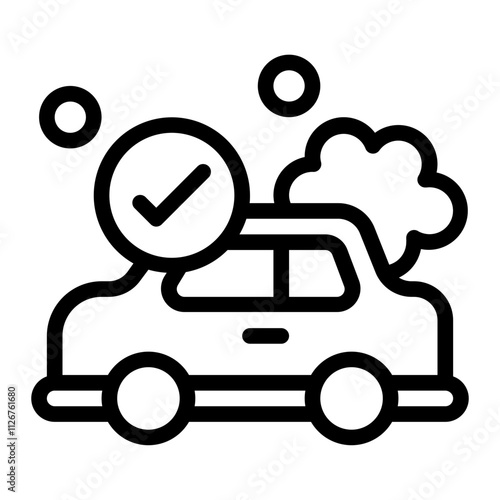 Checklist line icon