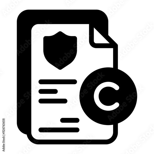 Protected glyph icon