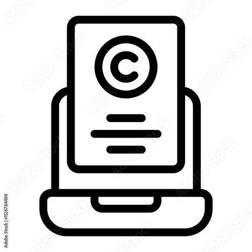 Auction line icon