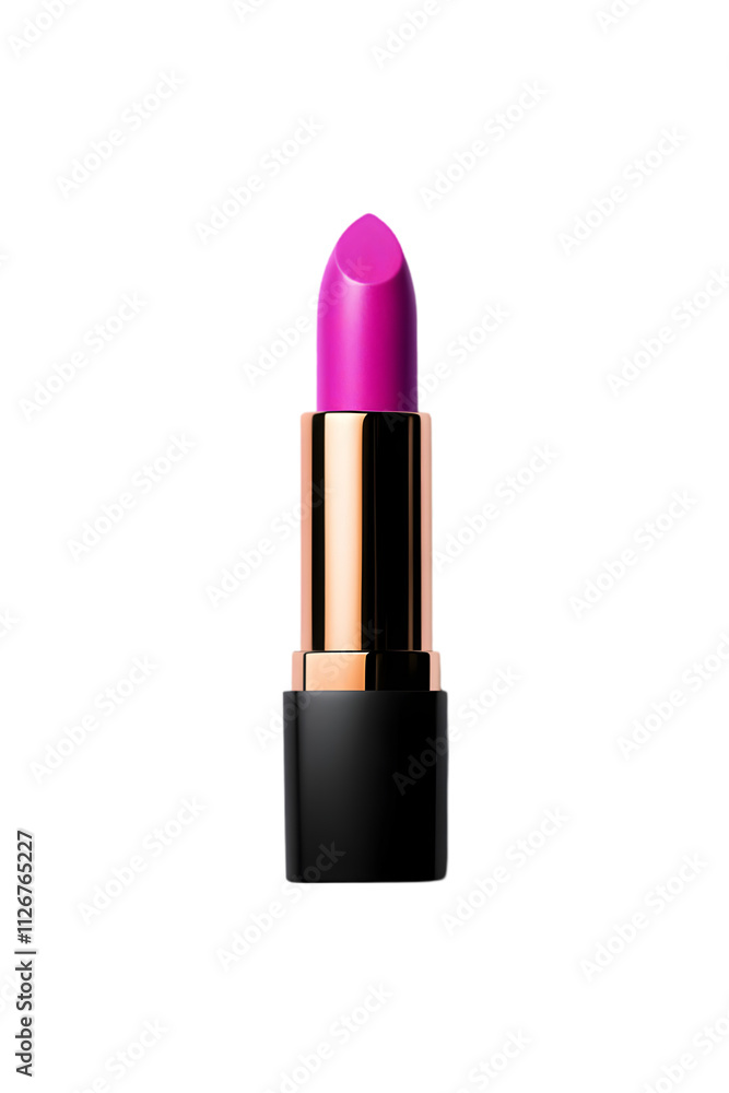 Fuchsia Lipstick in Sleek Black and Gold Case with Creamy Texture
Fuchsia Lipstick in Sleek Black and Gold Case with Creamy Texture