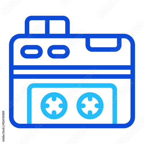 Voice Recorder duoline icon