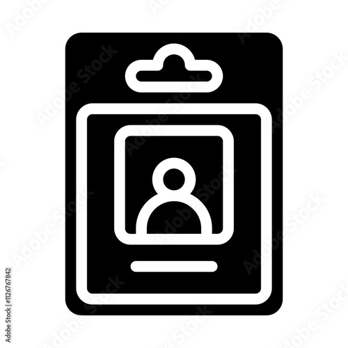 Press Pass solid icon