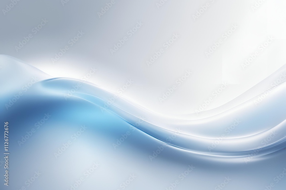 Elegant white and blue luxury background with a bright, softly blurred light effect for a refined aesthetic Elegant white and blue luxury background with a bright, softly blurred light effect for a refined aesthetic