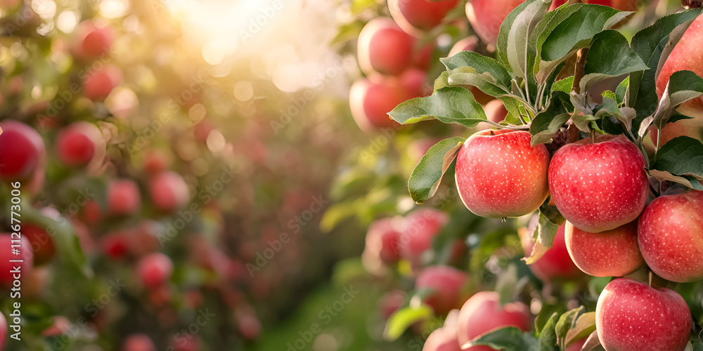 Fresh Apples Hanging on the Tree
Fresh Apples Hanging on the Tree