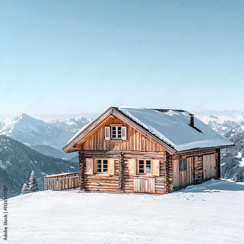 Beautiful winter nature scenery Beautiful winter nature scenery
