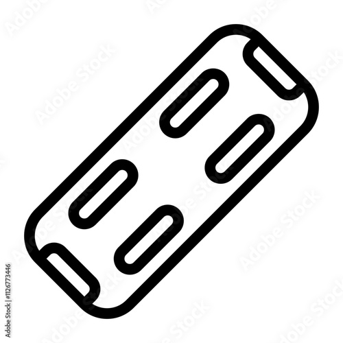 Backboard line icon