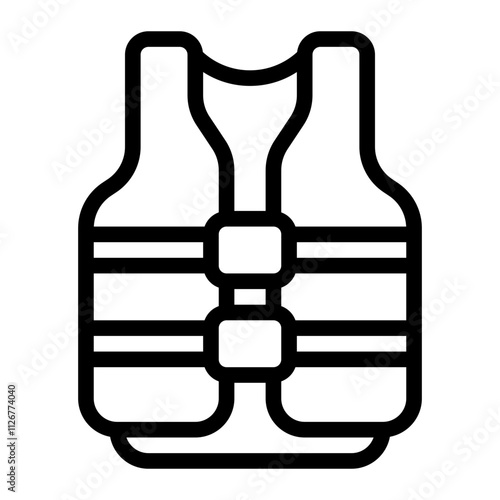 Life Vest line icon