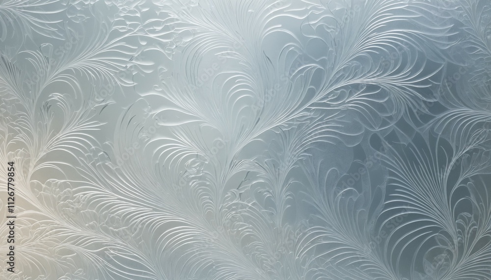 Abstract etched frosted glass with subtle shimmering patterns Abstract etched frosted glass with subtle shimmering patterns
