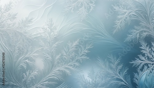 Wallpaper Mural Abstract frosty glass texture with subtle gradients and icy designs Torontodigital.ca