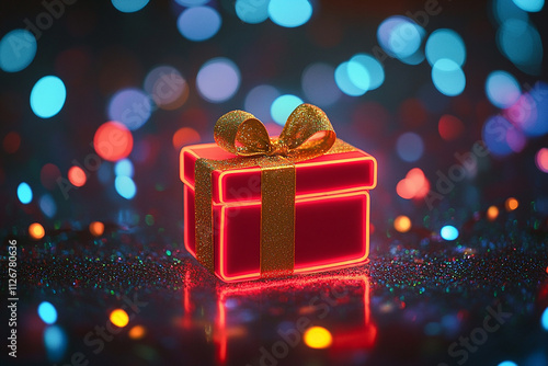 purple Christmas gift 