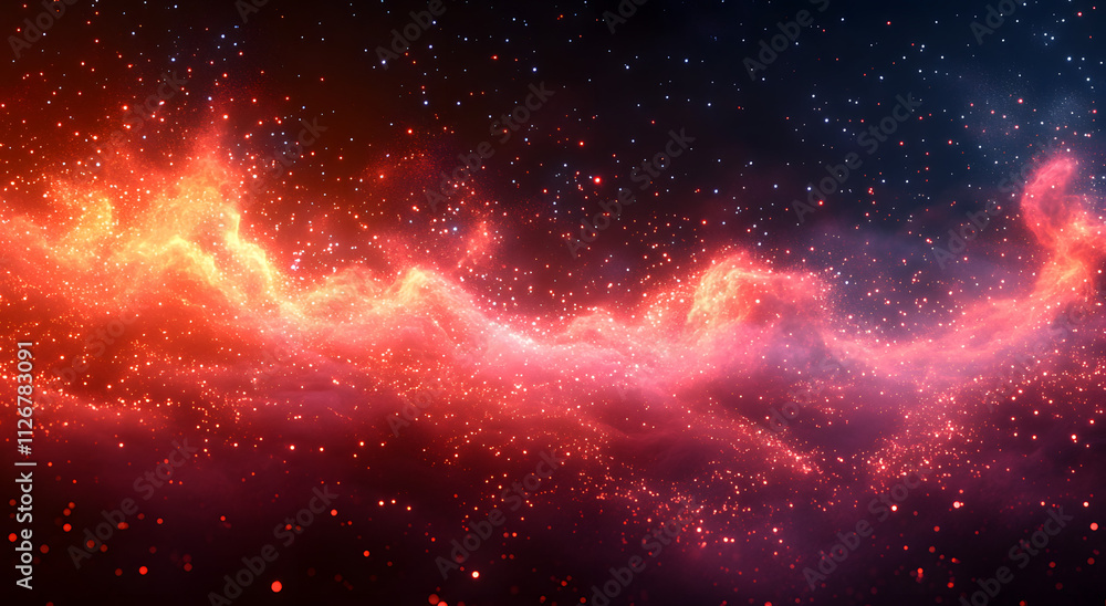 A dramatic red glowing particle explosion on a black background, showcasing a dynamic burst of energy, light, and motion, ideal for abstract designs, futuristic concepts, and vibrant visual effects.
A dramatic red glowing particle explosion on a black background, showcasing a dynamic burst of energy, light, and motion, ideal for abstract designs, futuristic concepts, and vibrant visual effects.