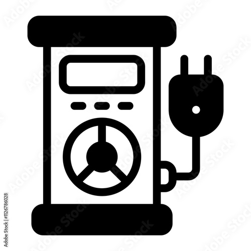 Power Station glyph icon