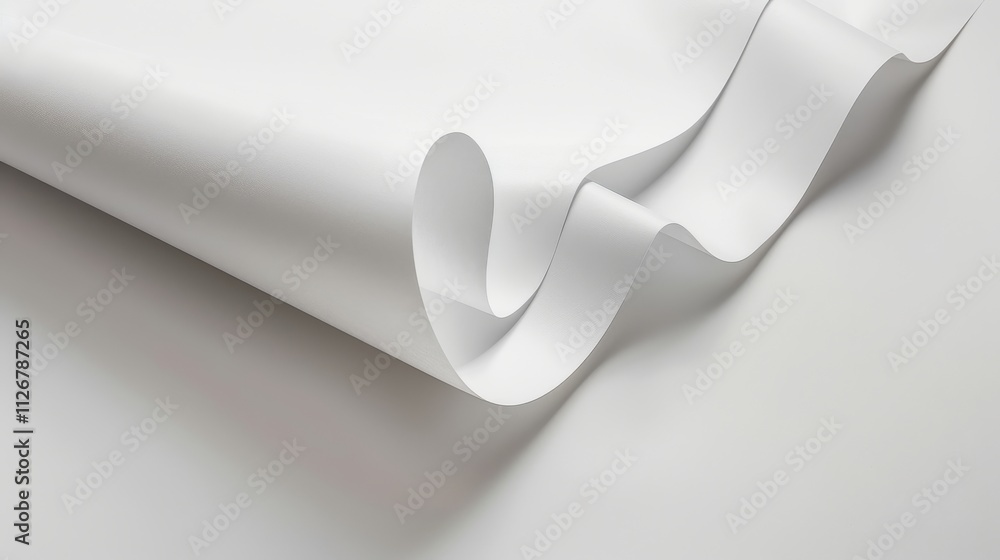Smooth white paper canvas, enhancing the elegance and clarity of your visual presentations Smooth white paper canvas, enhancing the elegance and clarity of your visual presentations