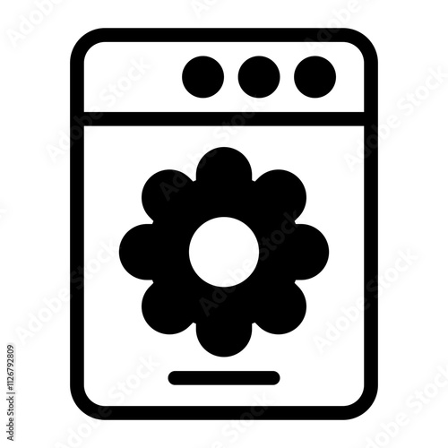 Configuration glyph icon