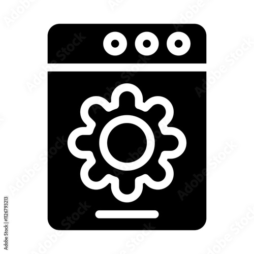 Configuration solid icon
