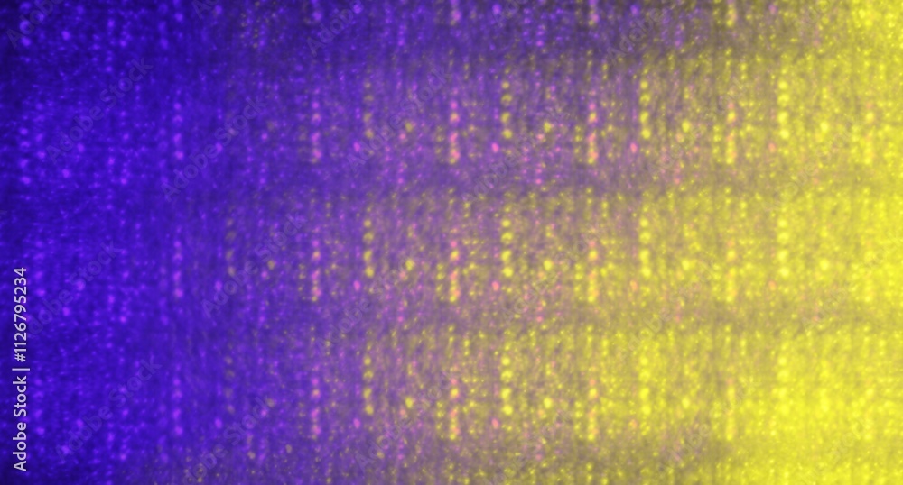 Gradient abstract texture with purple and yellow background. Glowing bokeh effects, and a shimmering, vibrant design. Gradient abstract texture with purple and yellow background. Glowing bokeh effects, and a shimmering, vibrant design.