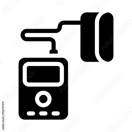 Blood Pressure solid icon