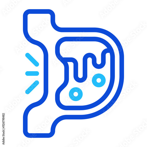 Stomach duoline icon
