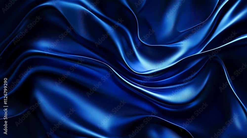 Obraz premium Blue gradient background