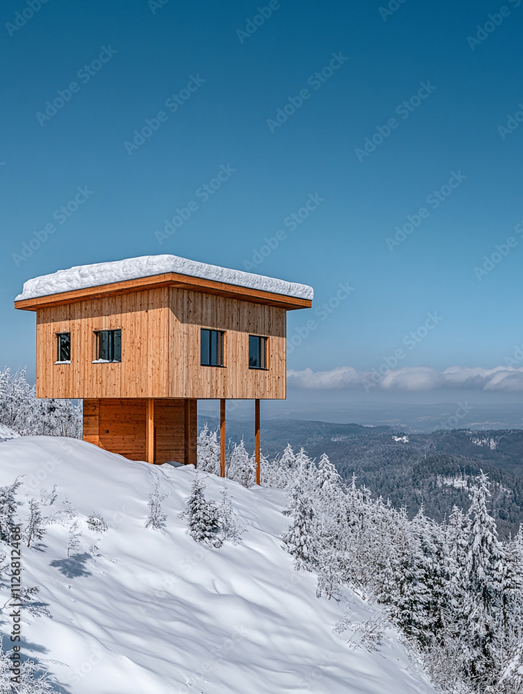 Beautiful winter nature scenery Beautiful winter nature scenery