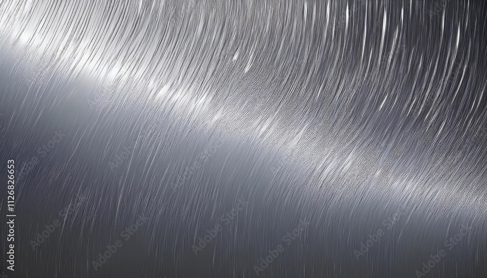 Abstract metallic surface with fine textured lines creating a dynamic flow. Abstract metallic surface with fine textured lines creating a dynamic flow.