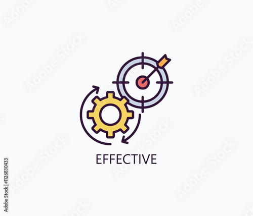 Effective Vector, Icon Or Logo Sign Symbol Illustration 