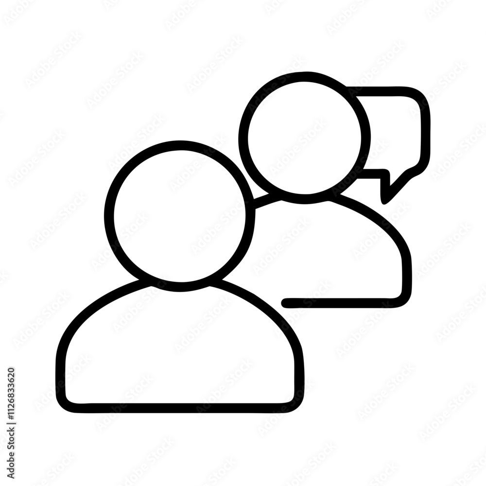 friend request icon, music vector icon, entertainment vector icon - black outline icon of friend request symbolizing social media, communication, and technology in simple design. friend request icon, music vector icon, entertainment vector icon - black outline icon of friend request symbolizing social media, communication, and technology in simple design.