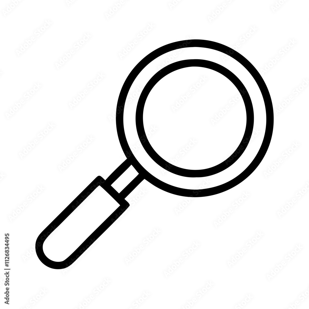 search icon, music vector icon, entertainment vector icon - black outline icon of search symbolizing social media, communication, and technology in simple design. search icon, music vector icon, entertainment vector icon - black outline icon of search symbolizing social media, communication, and technology in simple design.