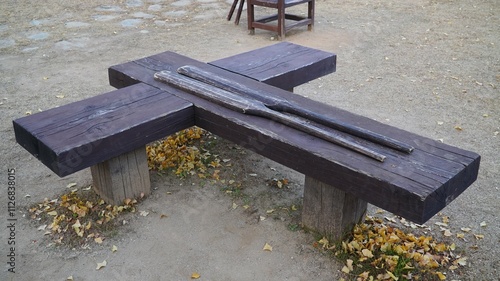 Obraz na plátně a tool for torturing sinners of the Joseon Dynasty