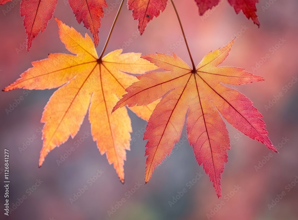 Autumn Maple Leaves: A Vibrant Fall Display Autumn Maple Leaves: A Vibrant Fall Display