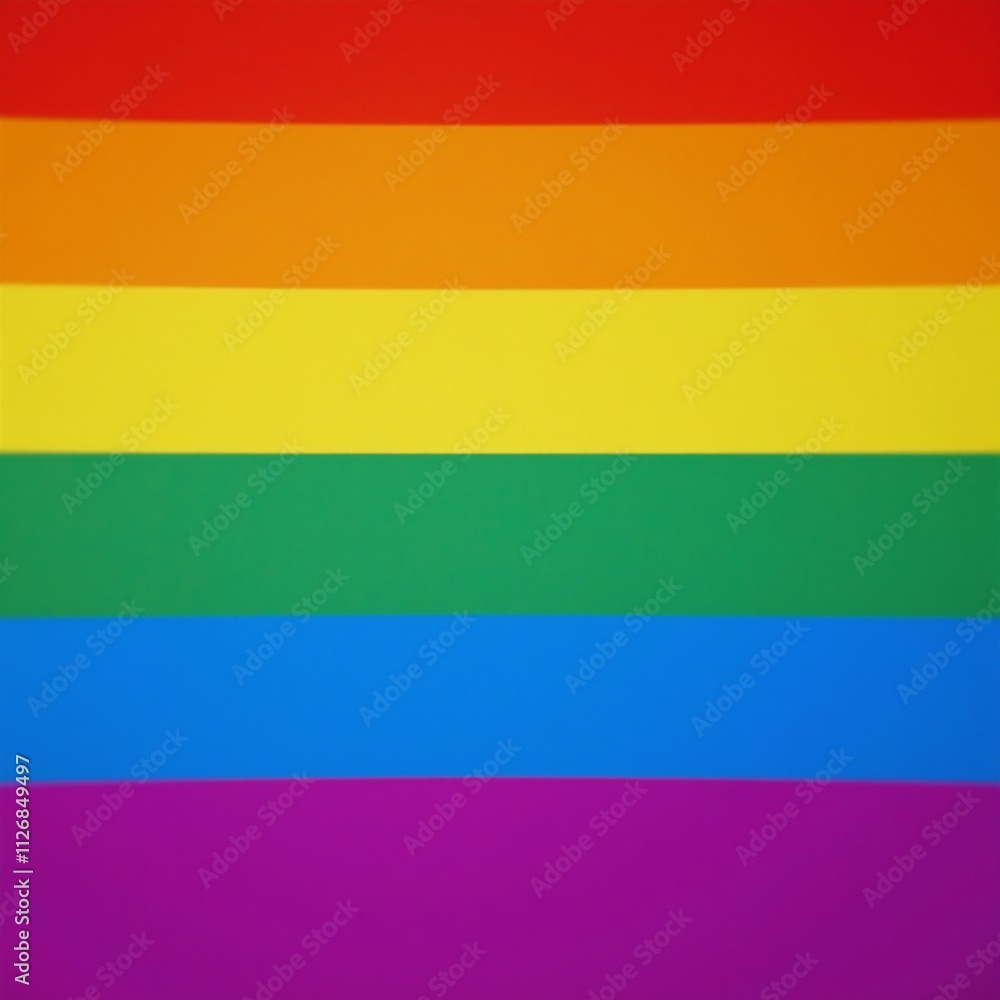 A vibrant representation of the LGBTQ community flag promoting diversity and inclusion within society A vibrant representation of the LGBTQ community flag promoting diversity and inclusion within society