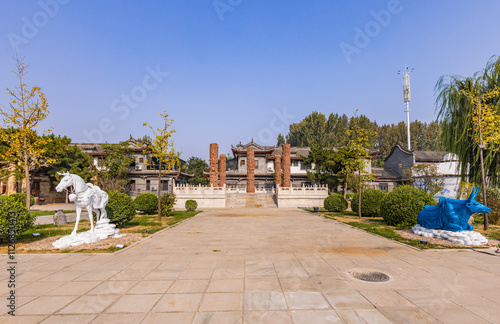 Luanzhou City, Hebei province Luanzhou ancient city landscape photo