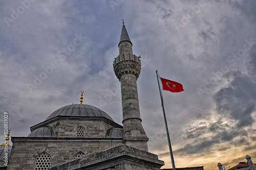 Semsi Ahmet Pasha Mosque in Uskudar, Istanbul, Turkey photo