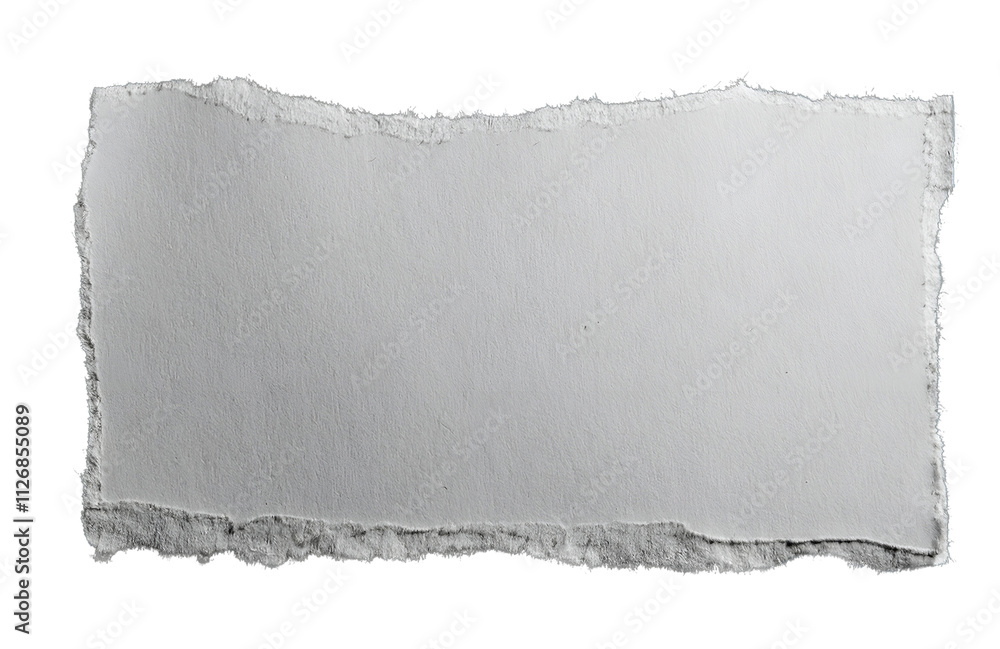 Obraz premium white paper ripped message torn 
