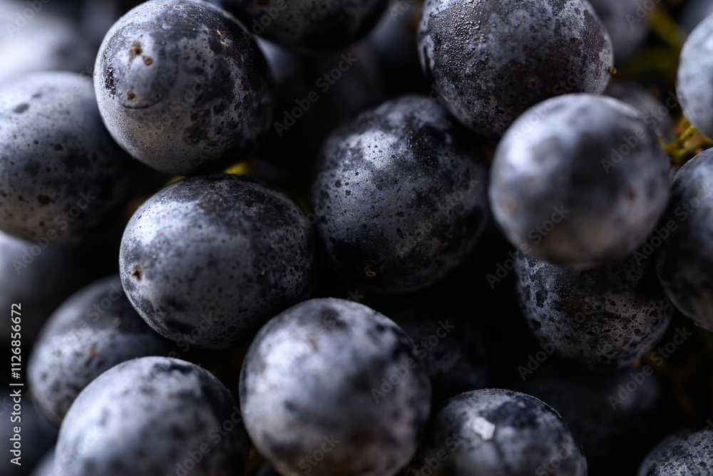 Bunch of black grapes, Seedless grapes background Bunch of black grapes, Seedless grapes background