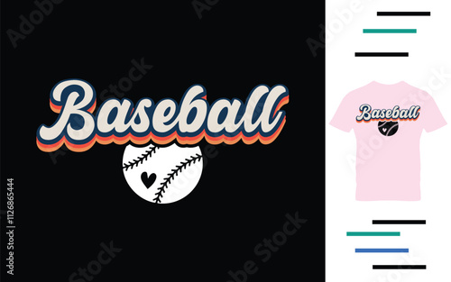 Baseball player t shirt design
