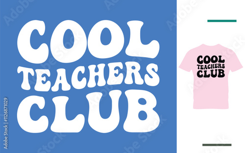 cool teachers club t shirt design