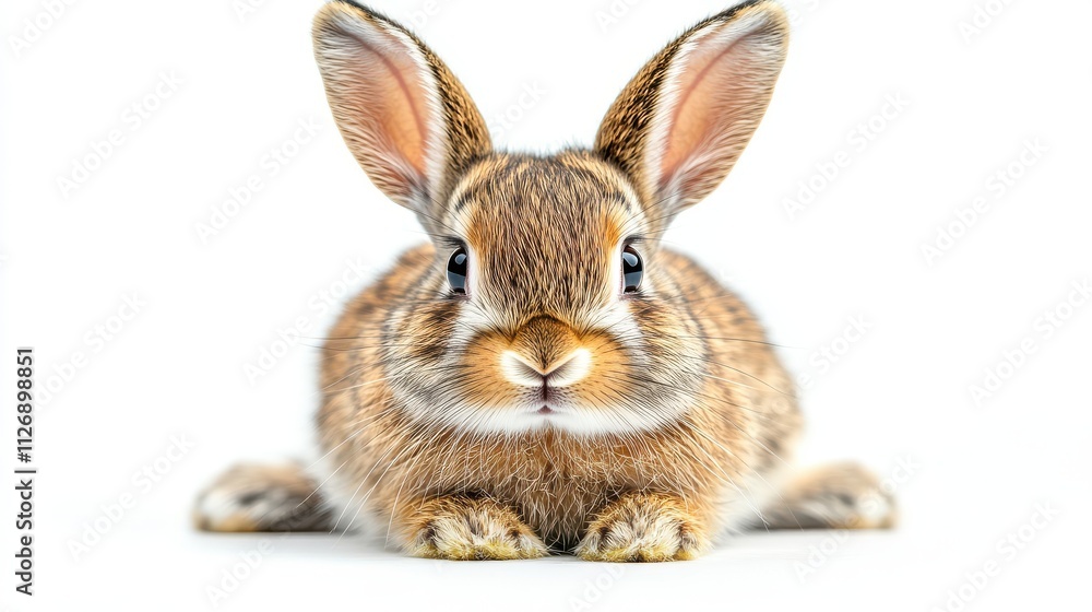 a rabbit with long ears a rabbit with long ears