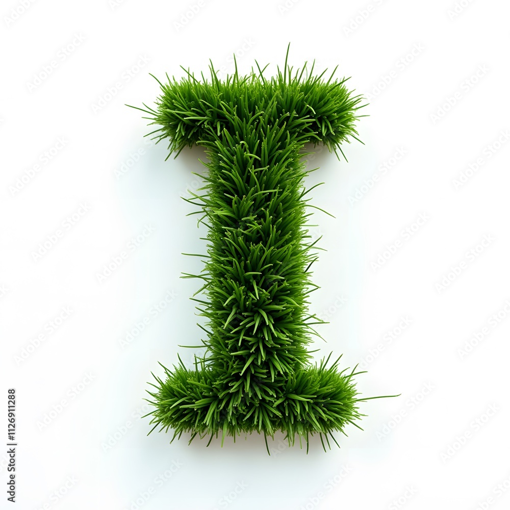 Green Grass Letter I: Nature's Alphabet Green Grass Letter I: Nature's Alphabet