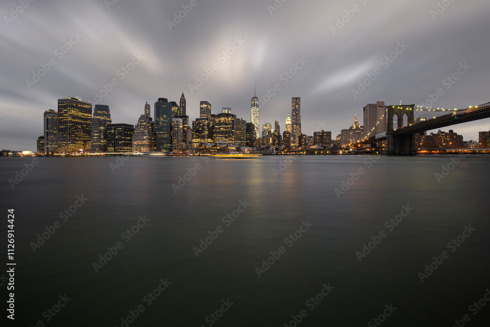 Fototapeta premium Manhattan Skyline, New York City