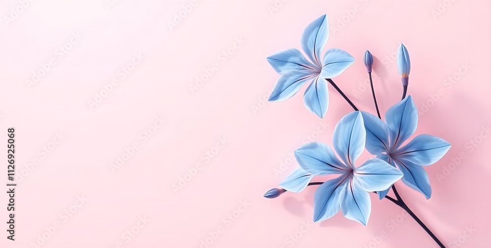 Fototapeta premium frame with flowers