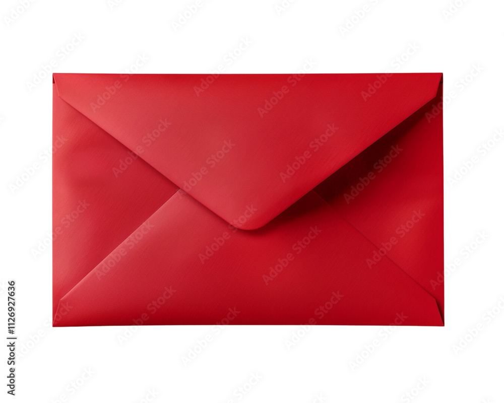 red envelope, isolated red envelope, isolated