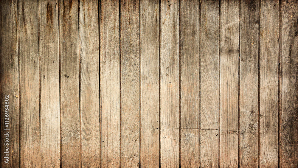 Obraz premium Old wood texture background, wood planks or wood wall